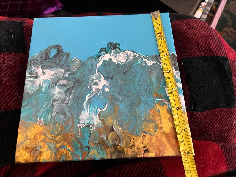 8x8 Custom Acrylic Pourable Painting Etsy