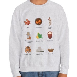 Bengali Culture Sweatshirt: South Asian Gift