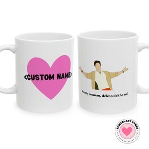 Shah Rukh Khan-koffiemok: Bollywoodcadeau, optie aangepaste naam