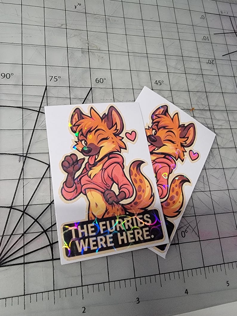 Sexy Furry Stickerbomb - Etsy