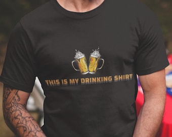 This Is My Drinking-shirt grappig grafisch T-shirt, Oktoberfest grappig T-shirt, Oktoberfest Duits T-shirt, grappig drink-T-shirt, bier T-shirt