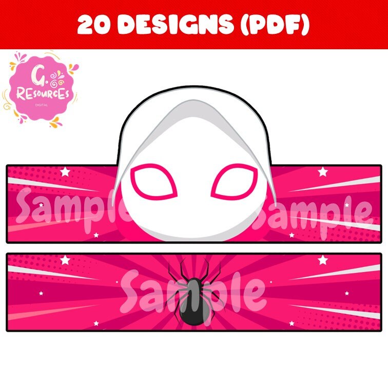 Headbands, Crowns, Spiderman and Villains Theme, Party Hat, Costume - Etsy