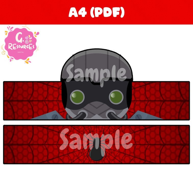 Headbands, Crowns, Spiderman and Villains Theme, Party Hat, Costume - Etsy