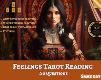 Lectura de Tarot ¿Qué siente por mí? pareja actual o Ex, sentimientos,amor Predicciones,cartas lectura psiquica