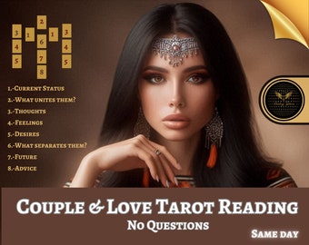 Lectura de Tarot Amor, Análisis,Relaciones, Sentimientos, intenciones, deseos, Lectura Psíquica, Predicciones Presente Futuro.