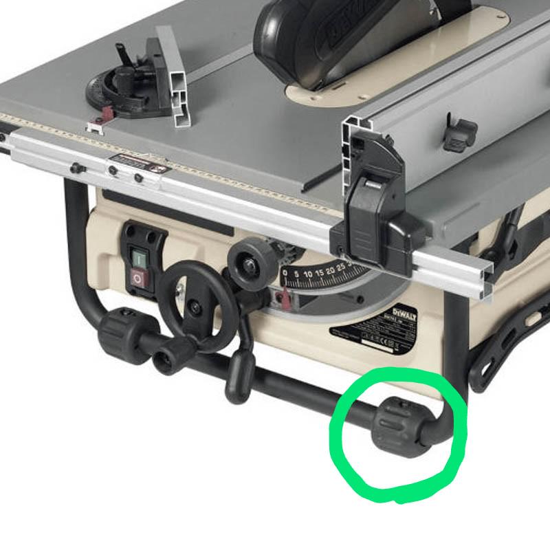 5140032-87 テーブルソーフィート DeWalt DW745 DW7440RS DW7440