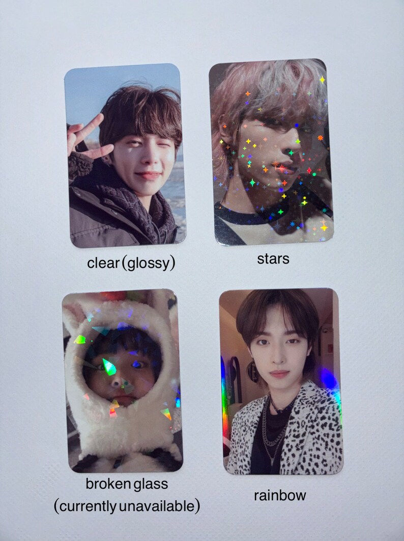 Custom Photocards Kpop, anime, etc READ DESCRIPTION image 2