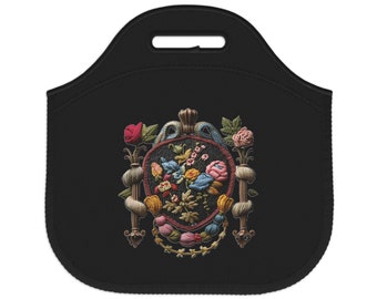 Stemma per maglieria, stemma di filati n. 1, stemma per maglieria, lavoro a maglia, borsa per maglieria, magliaia, borsa per progetti, borsa per progetti in neoprene