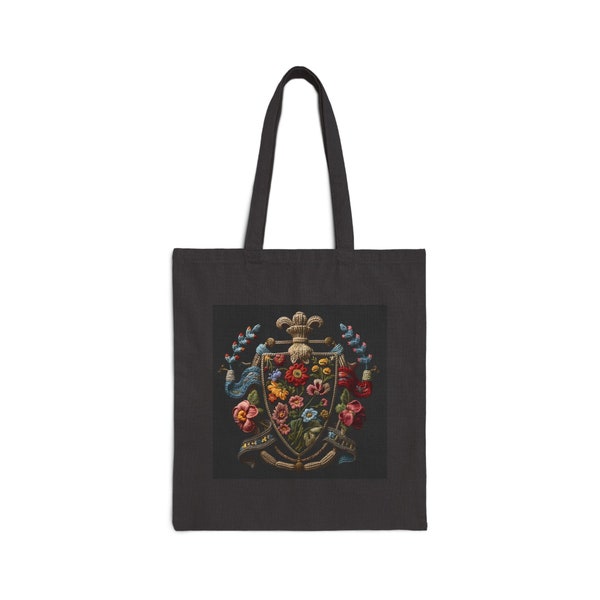 Knitters Coat of Arms, Coat of Yarns, Coat of Arms for Knitters, Knitting, Knitters Bag, Knitting Bag, Knitting Project Bag, Coat of Arms #2