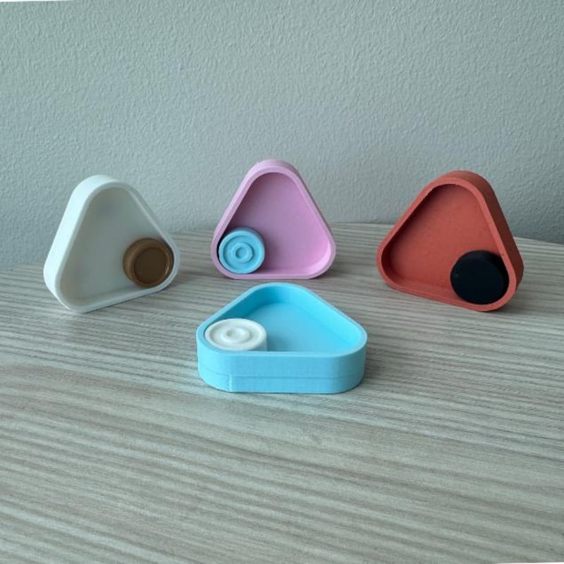 Rotating Triangle Fidget Shape Rectangle Triangle Fidget - Etsy