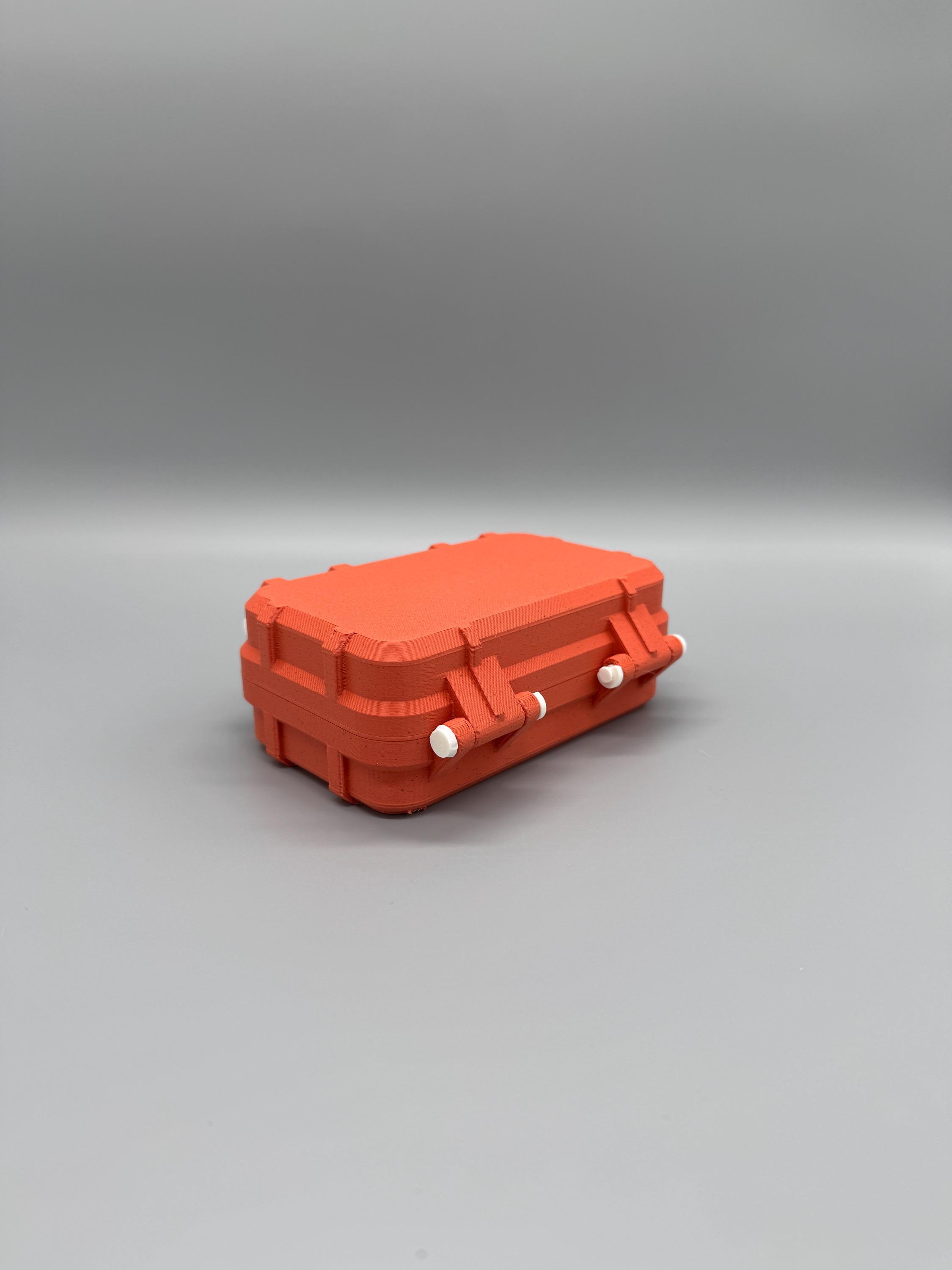 3D Printable Storage Box STL Organizer Box 3D STL Model for Home, Desk