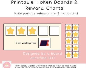 Ausdruckbares Belohnungssystem für das Klassenzimmer und das Heimverhalten (PDF Download)