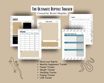 The Ultimate Reptile Tracker | Digital Download