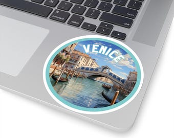 Venice Sticker - Italy | Vinyl Sticker | Suitcase Decal | Travel Journal Sticker | Laptop Sticker | Luggage Sticker