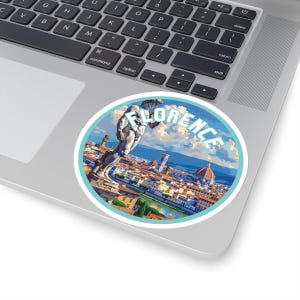 Florence Sticker - Italy | Vinyl Sticker | Suitcase Decal | Travel Journal Sticker | Laptop Sticker | Luggage Sticker