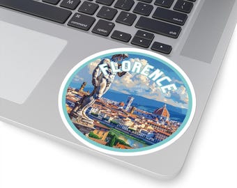 Florence Sticker - Italy | Vinyl Sticker | Suitcase Decal | Travel Journal Sticker | Laptop Sticker | Luggage Sticker