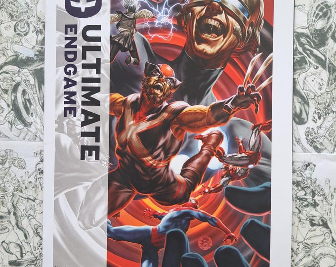 Ultimate Endgame #1 Mark Brooks Main Cover Marvel 2025