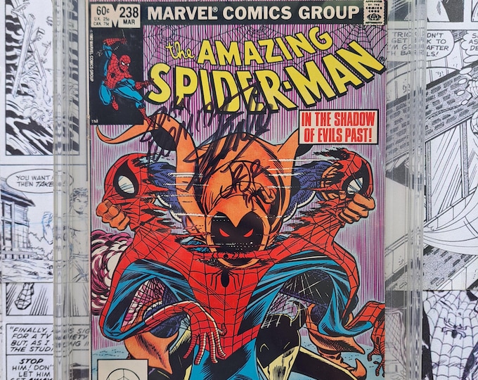 Amazing Spider-Man #238 First Hobgoblin CBCS 6.5 GRAIL 3X Signed Stan Lee, John Romita Sr. & John Romita Jr.
