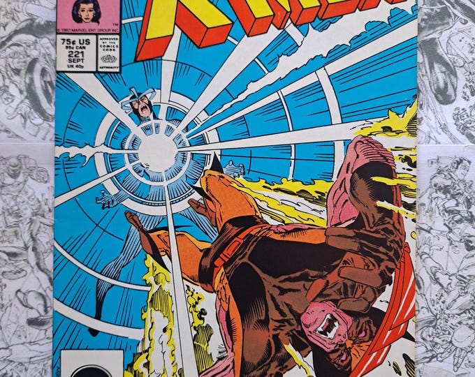 Uncanny X-Men #221 First Appearance of Mr. Sinister Marvel 1987