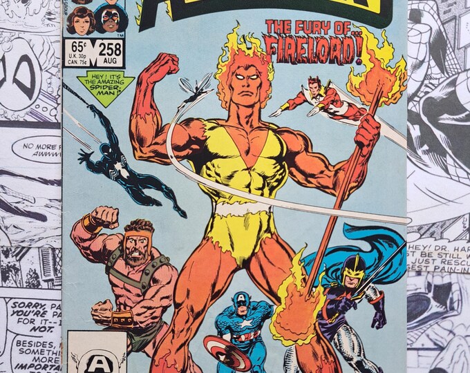 Avengers #258 Second Appearance of Nebula Marvel 1985