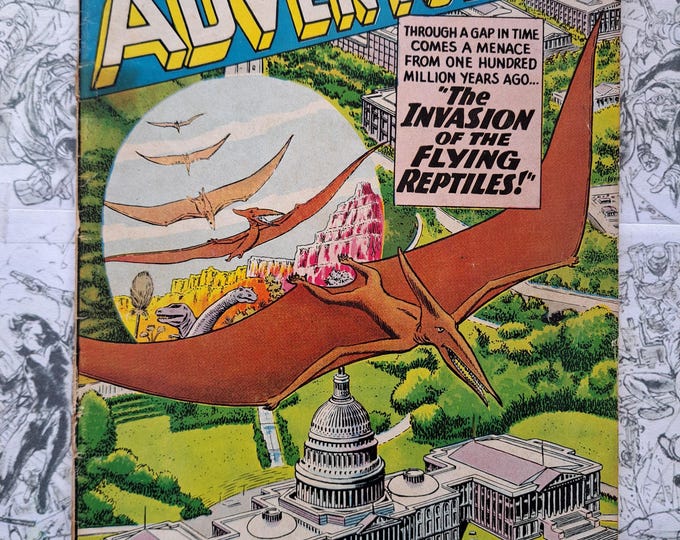 Strange Adventures #121 Invasion of Flying Reptiles *Tape on Spine* DC 1960