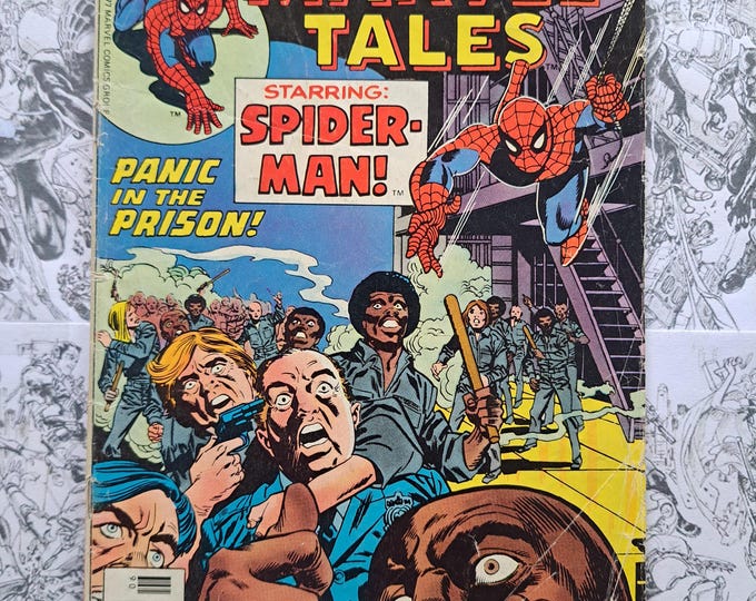 Marvel Tales #80 Spider-Man Rare Mark Jewelers Insert Marvel 1977
