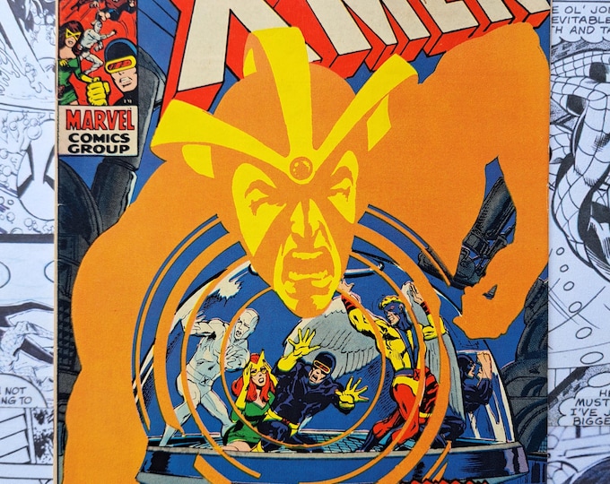 X-Men #58 2X Signed by Neal Adams and *Roy Thomas (inside) First Havok in Costume Marvel 1969
