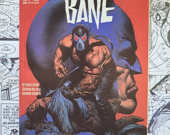 Batman Vengeance Bane #1 First Print Origin & First Appearance of Bane DC 1993