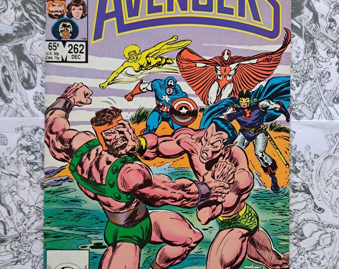 Avengers #262 Namor Joins the Avengers Marvel 1985