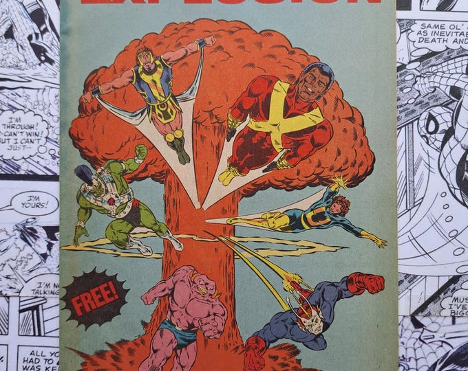 Megaton Explosion #1 First Youngblood Promo Rob Liefeld Megaton Comics 1987