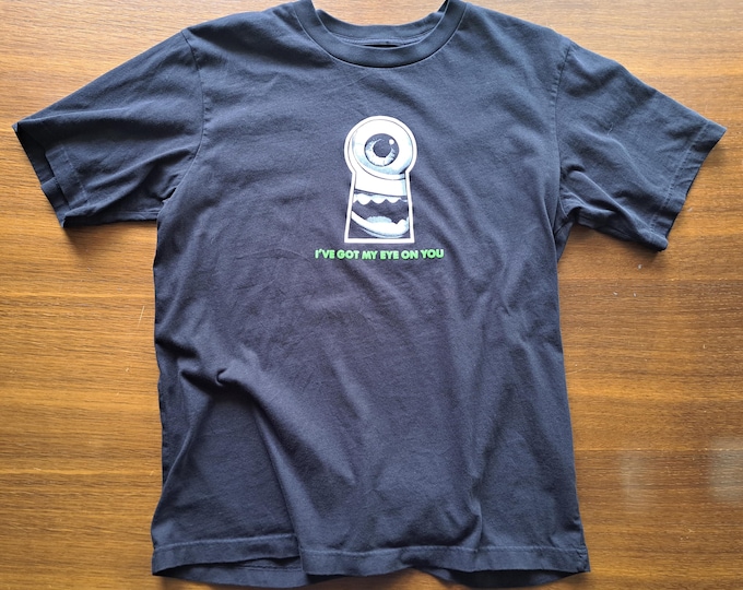 Monster Inc. Mike Shirt Size Med Uniqlo Pixar Black *pre-loved