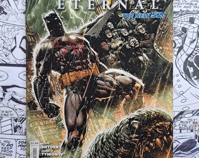 Batman Eternal #1 Jason Fabok Cover Scott Snyder James Tynion IV DC 2024 Edition