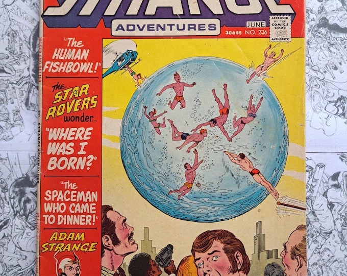 Strange Adventures #236 Adam Strange DC Comics 1972