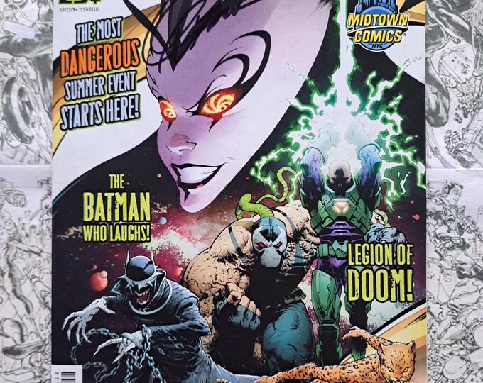 DC Comics Year of the Villain #1 Signed by Greg Capullo Cover DC 2019