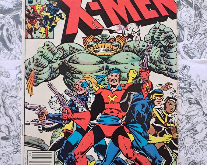 Uncanny X-Men #156 Newsstand Starjammers Marvel Comics 1982