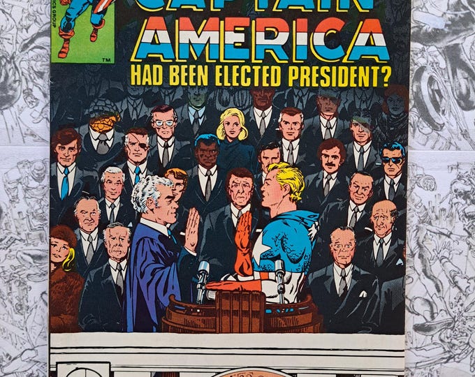 What If Captain America had been Elected President #26 Marvel 1981