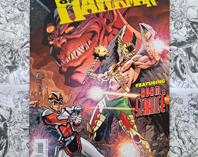 Death of Hawkman #1 Featuring Adam Strange DC Comics 2016