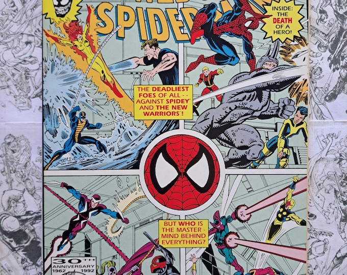 Web of Spider-Man Annual #8 The Hero Killers Part 3 Marvel 1992
