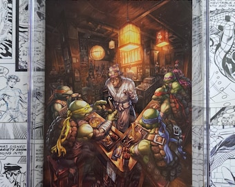 Teenage Mutant Ninja Turtles #101 Ramen Gang CGC 9.8 Alan Quah Virgin Limited to 500 Copies