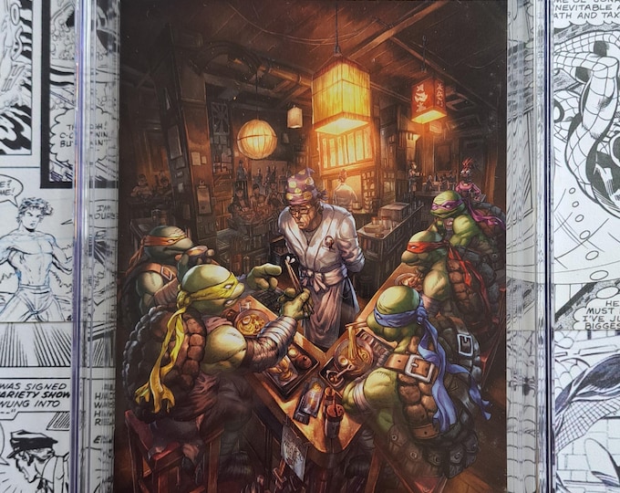 Teenage Mutant Ninja Turtles #101 Ramen Gang CGC 9.8 Alan Quah Virgin Limited to 500 Copies