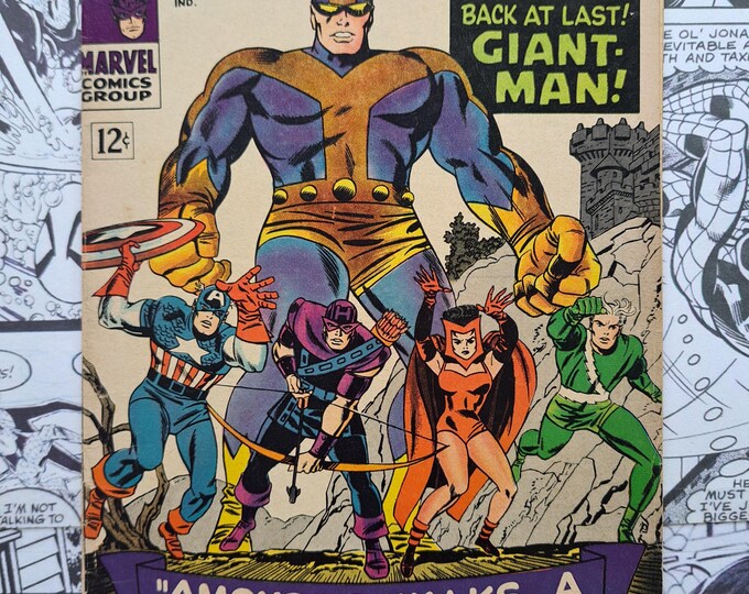 Avengers #28 First Appearance of The Collector Jack Kirby Silver Age Marvel 1966