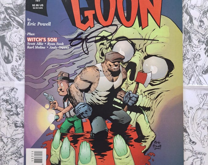 Dark Horse Presents #157 Last Issue Signed by Eric Powell The Goon 2000