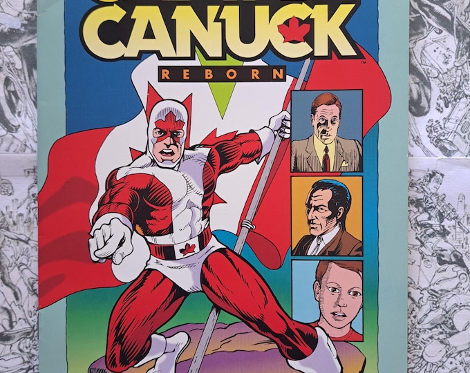 Captain Canuck Reborn Prelude Issue #0 Semple Comics 1993