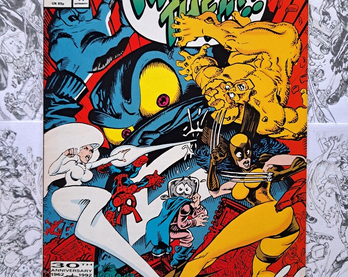 What The.. ?! #20 First Appearance Of Pork Grind! Marvel 1992 Venom Spider-Ham
