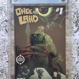 Once Our Land #1 9.8 Scout Comics Variant Rare CBCS CBFS Only 250 Printed!