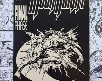 Moon Knight #60 Death of Marc Spector Final Issue Marvel 1994 Stephen Platt