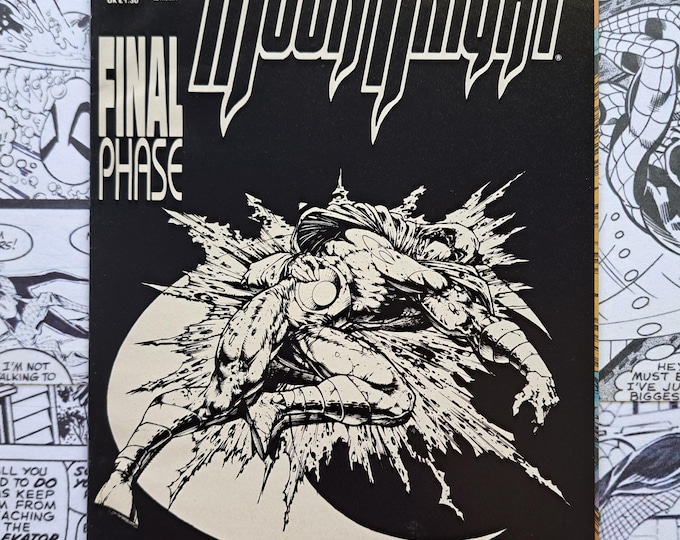 Moon Knight #60 Death of Marc Spector Final Issue Marvel 1994 Stephen Platt