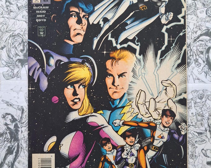 Legionnaires First Cameo of  XS Barry Allen FLASH's Granddaughter DC Comics 1993