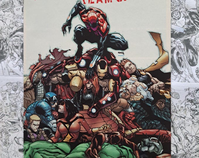 Superior Spider-Man Team-Up #1 1:50 Variant Signed by Humberto Ramos Marvel 2013
