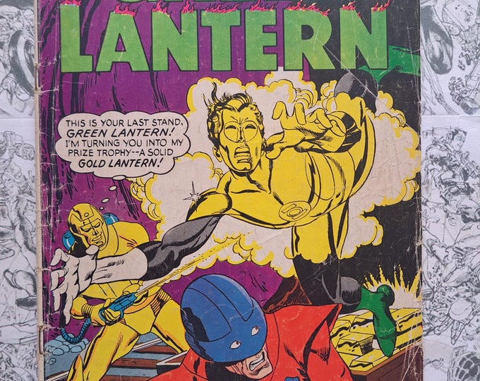 Green Lantern #48 Gardner Fox Gil Kane Silver Age DC Comics 1966